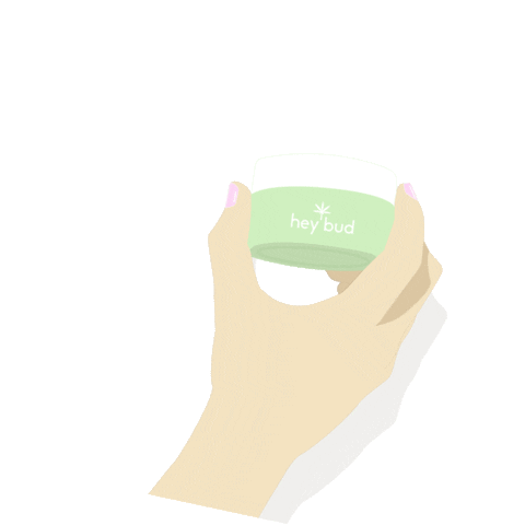 Hey Bud Skincare Sticker