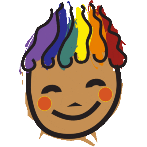 Happy Transcender Sticker by NossoMundo