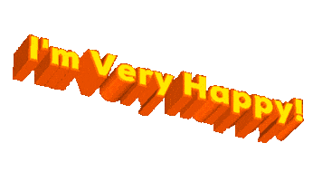 Im Very Happy Sticker