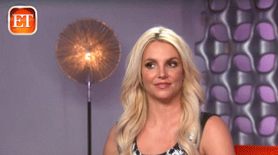 Awkward Britney Spears GIF by T. Kyle - Find & Share on GIPHY