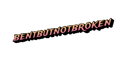Bentbutnotbroken Sticker