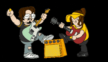 Rock Band Animation GIF by Lee Thompson