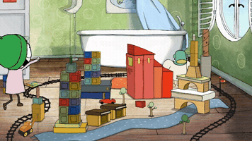 Wrecking Oh No GIF by Sarah & Duck
