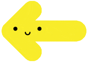 Happy Arrow Sticker by mochikids