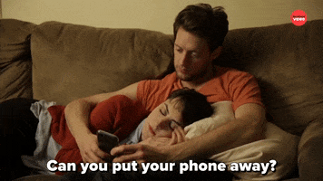 Couple Phone GIF by BuzzFeed