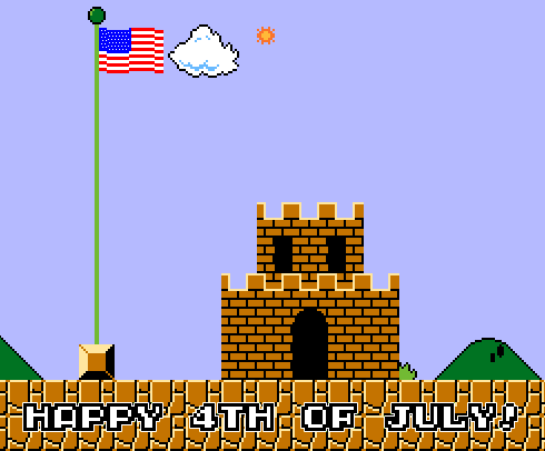  retro america fireworks independence day 4th of july GIF