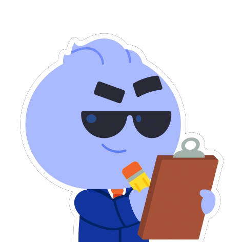 Agent Write That Down Sticker by Kudai