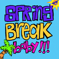 Spring Break GIF by giphystudios2021