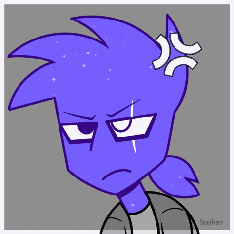 Mad Dark Blue GIF