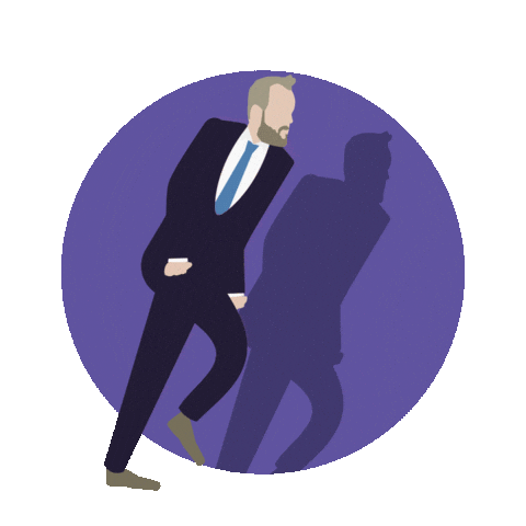 Arjen Lubach Running Sticker by LUBACH