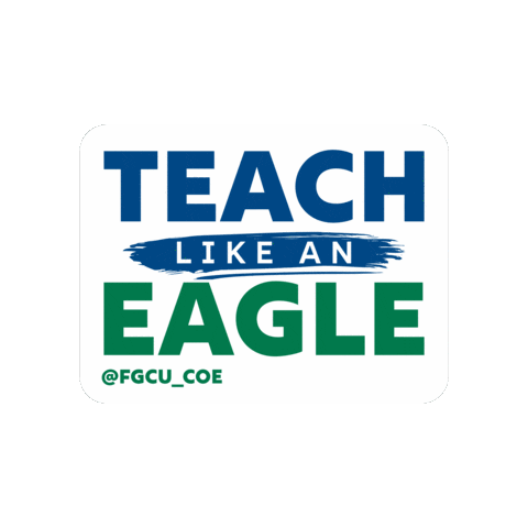 Fgcucoe Sticker by FGCU College of Education