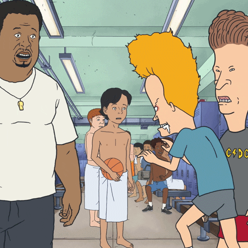 Fleeing Beavis And Butthead GIF by Paramount+