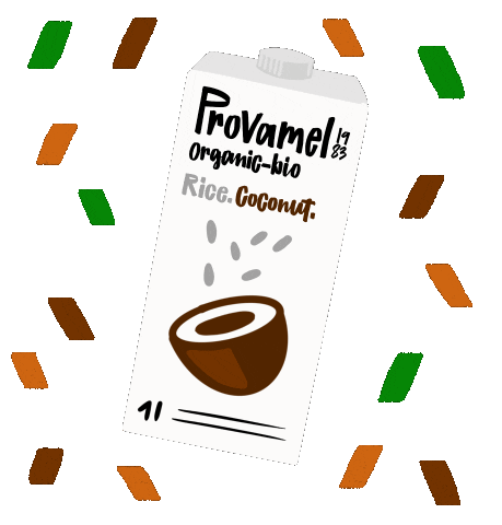Coconut Rice Sticker by Provamel