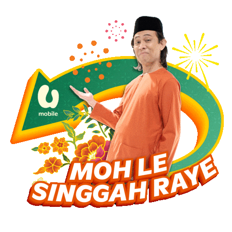 Hari Raya Eid Sticker by U Mobile