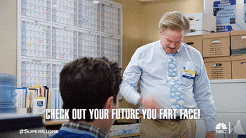 Nbc Fart Face GIF by Superstore