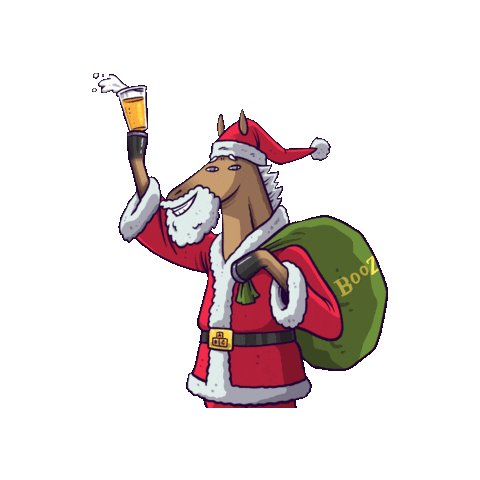 Christmas Beer Sticker by Alphabet Brewing Company