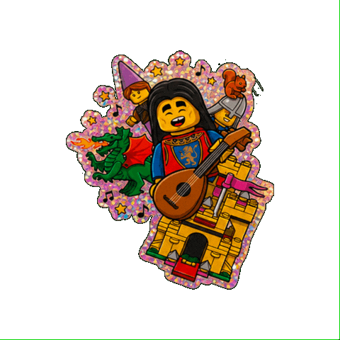 Lego Nostalgia Sticker
