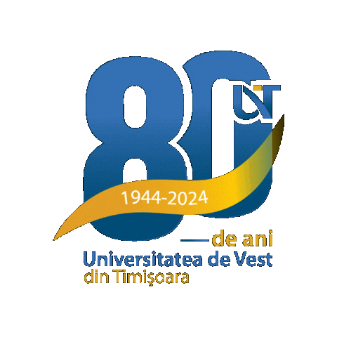 Romania Uvt Sticker by Universitatea de Vest din Timisoara