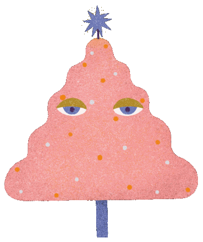 Christmas Tree Sticker by celadonwall