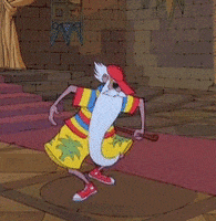 the sword in the stone dancing GIF