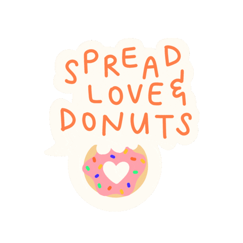 Donut Love Sticker