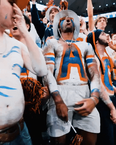 Basketball Fans GIF by Auburn Tigers