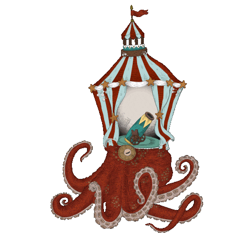 Aquatic Creatures Art Sticker by Aquatic Creatures by Riccardo Capuzzo