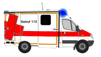 Rotes Kreuz Notruf Sticker by DRK Aalen