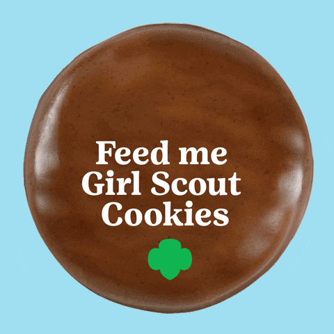 Tagalongs Peanut Butter Chocolate GIF by Girl Scouts - Find & Share on GIPHY