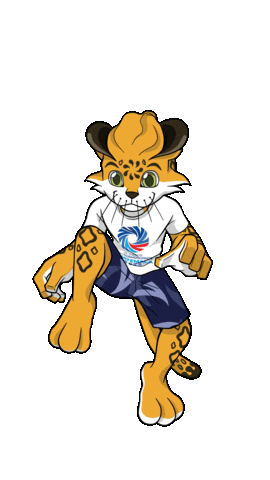 Guatemala Cog Sticker by Comité Olímpico Guatemalteco