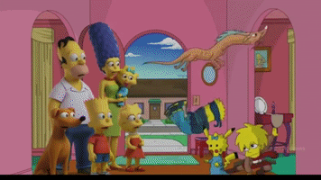 bacon anime brasil simpsons GIF