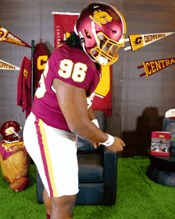 Bird Cmu GIF by Central Michigan Football