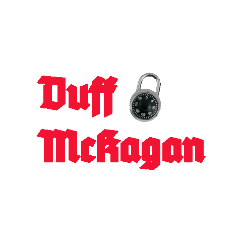 Guns N Roses Rock Sticker by Duff McKagan