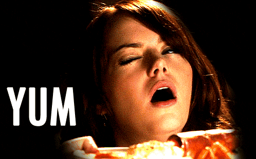 Emma Stone Food GIF - Find & Share on GIPHY