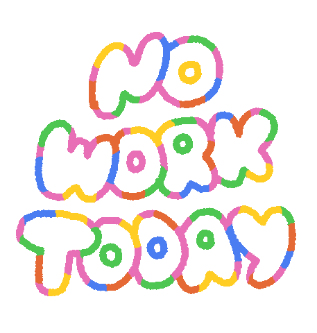 Work Today Sticker by yellowandyou