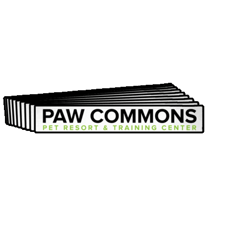 Paw Commons Pet Resort Sticker