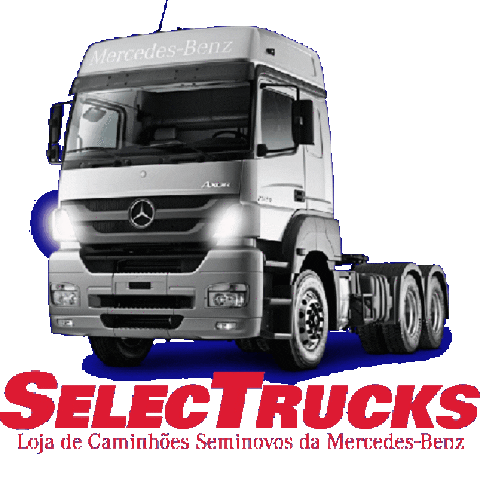 Mercedes Benz Truck Sticker by Selectrucks Caminhões