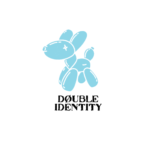 DØUBLE IDENTITY Sticker