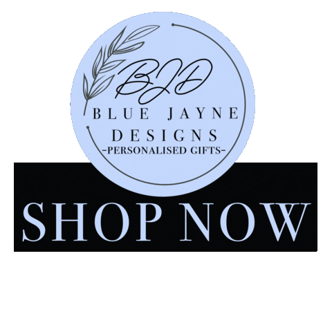 Bluejayne Sticker by Blue Jayne Designs