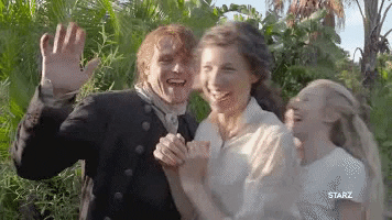 #Outlander #Sam #Claire #Marsali #Fergus #Fersali #Thefrasers GIF