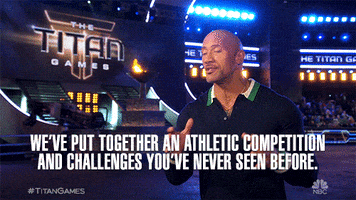 the rock nbc GIF by The Titan Games