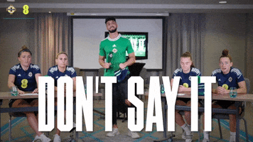 Dont Mention It Keep Quiet GIF by Northern Ireland