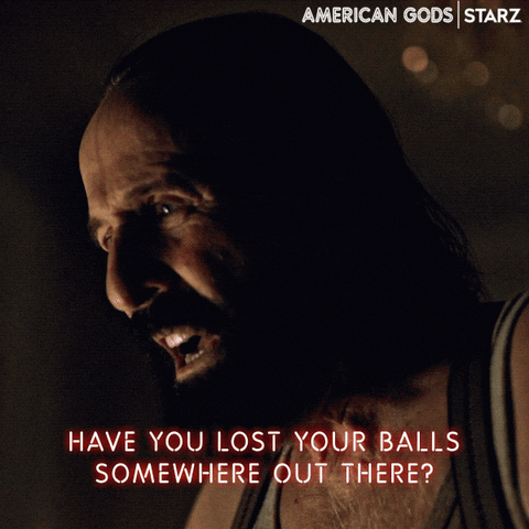 Peter Stormare Reaction GIF by American Gods - Find & Share on GIPHY