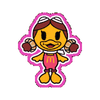 Mcdonalds Birdie Sticker by McDonald's Singapore