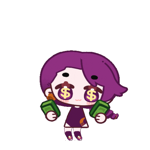Money Cash Sticker