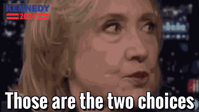 Person choosing between two options