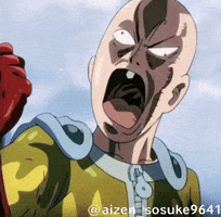 One Punch Man Goku Meme GIF