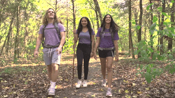 Hiking Camping GIF by University of Central Arkansas