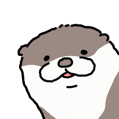 Otter Sticker