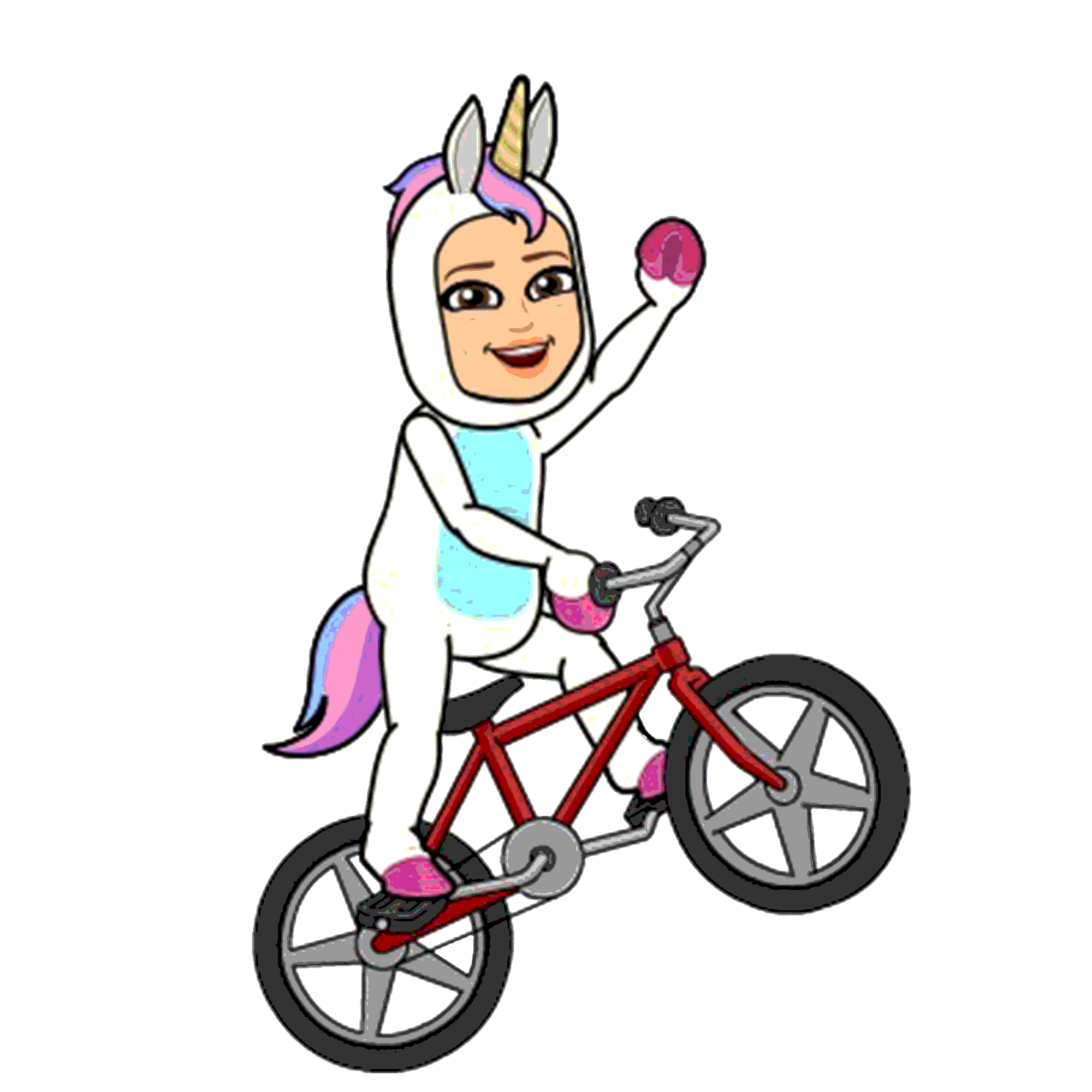 Unicorn Bicycle Sticker by UnibowStore for iOS & Android GIPHY